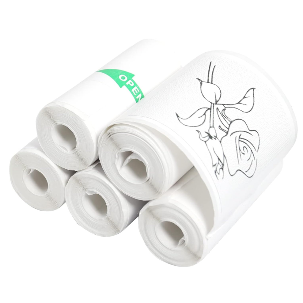 Recharges pour la mini-imprimante de poche - Paquet de 3 rouleaux de papier  coloré - Crafts&Co